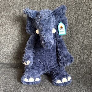 Jellycat Navy Plush Elephant